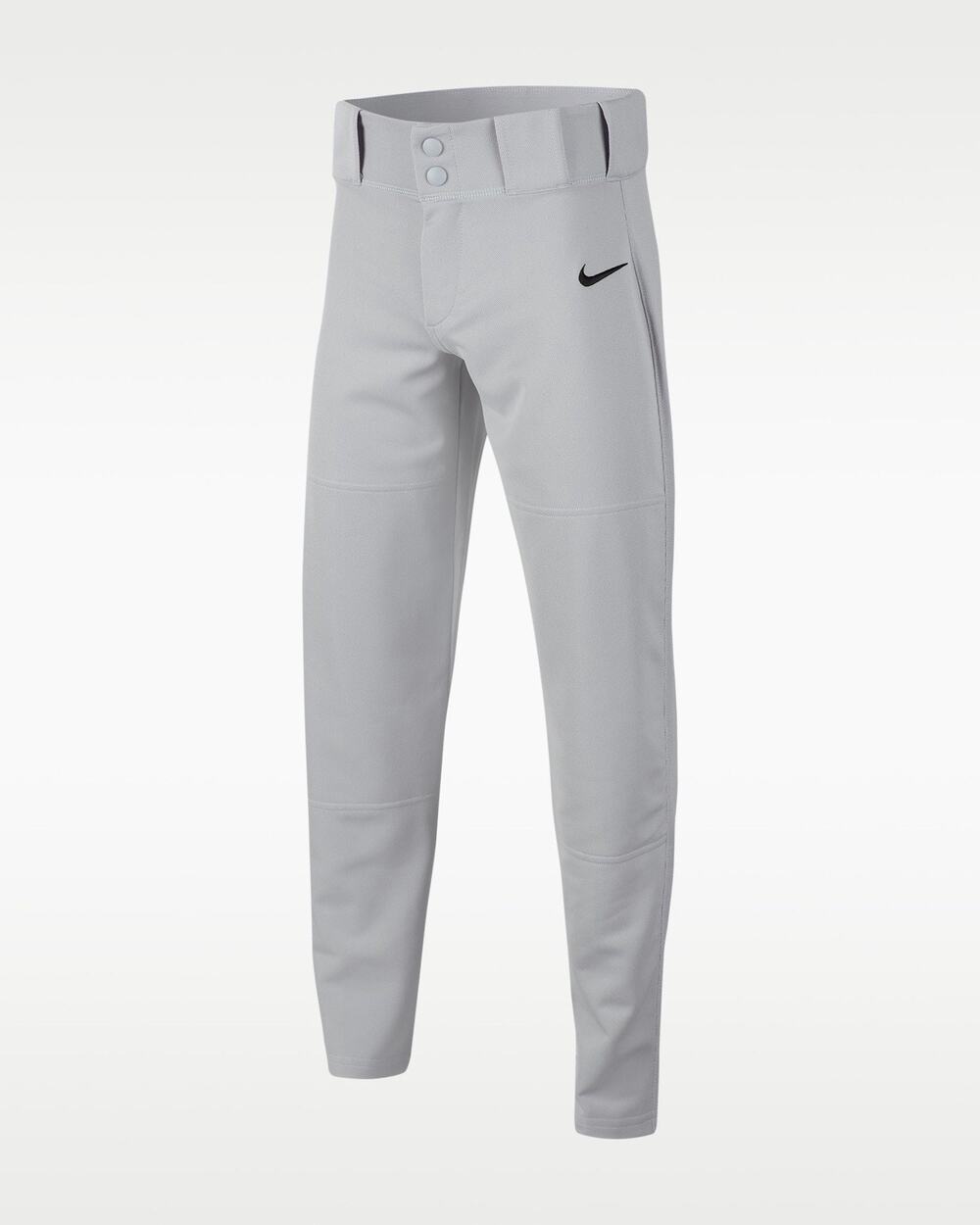 NIKE Vapor Select Long Baseball Pants Wolf Grey Black Youth Boys XL BNWT